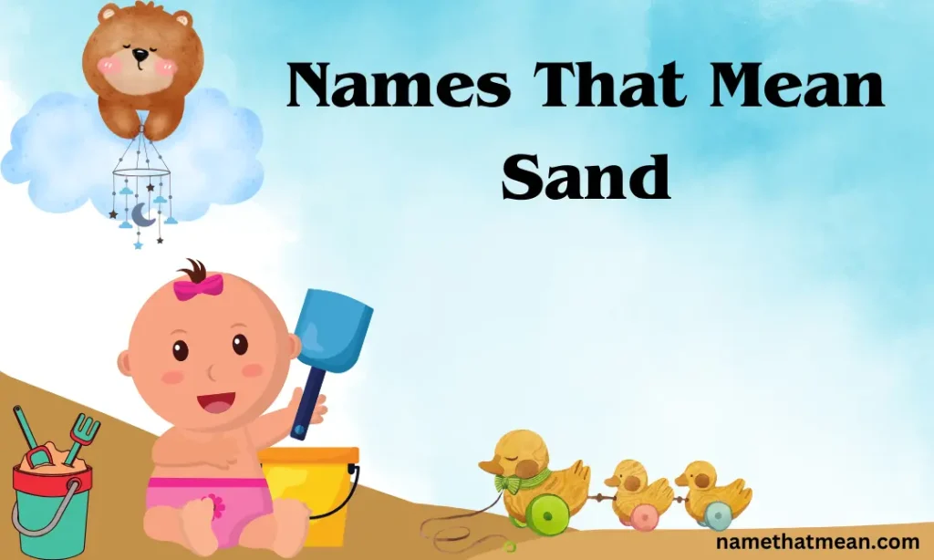 names-that-mean-sand