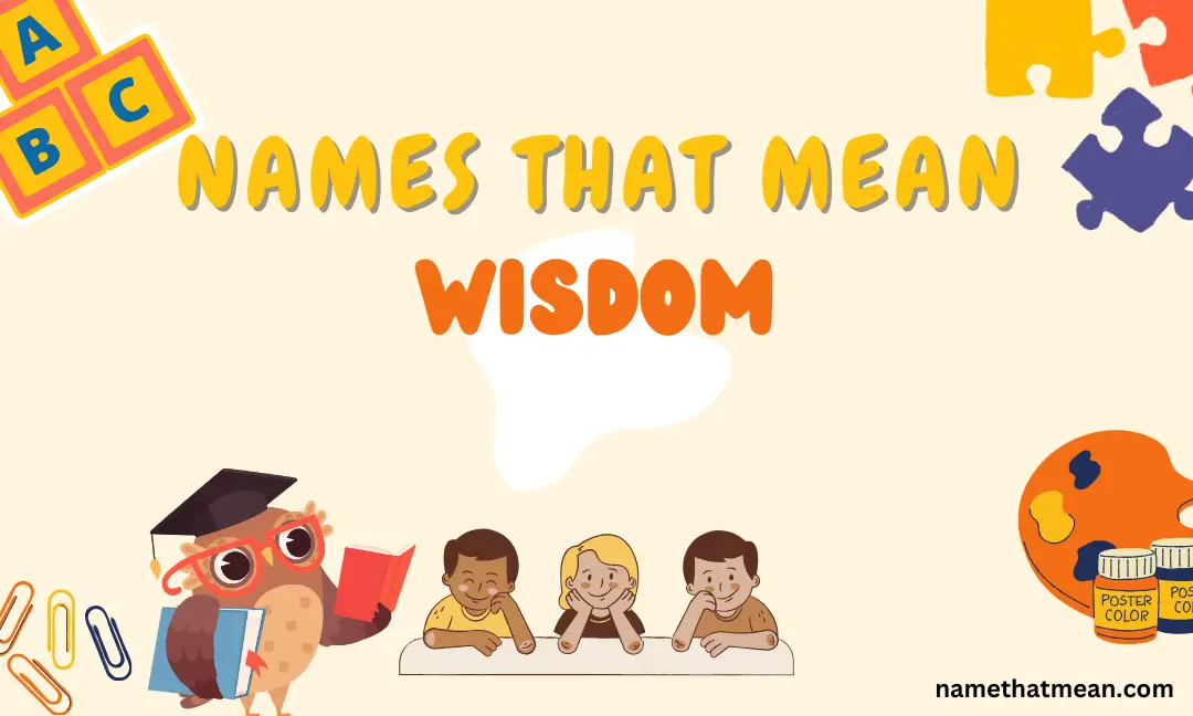 50+ Names That Mean Wisdom for Newborn Baby | Name That Mean