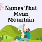 Names That Mean Mountain