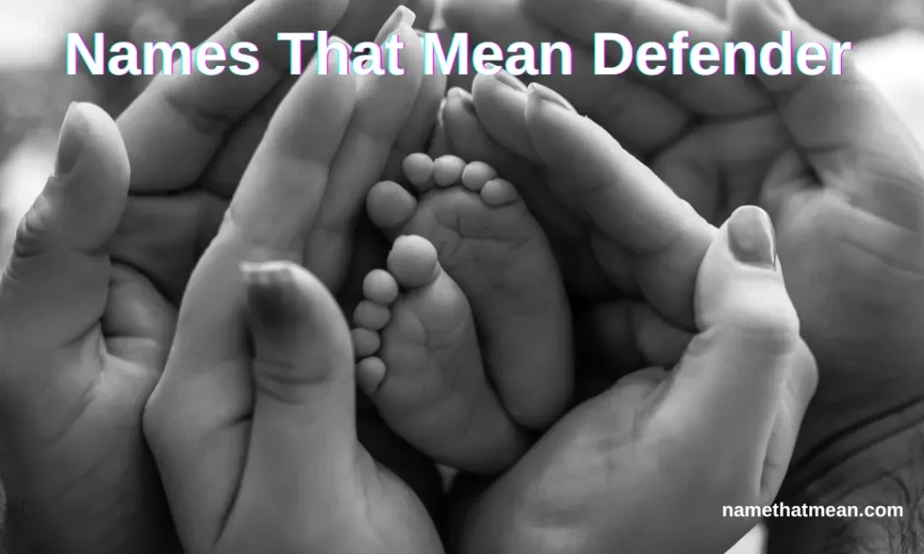 Names That Mean Defender